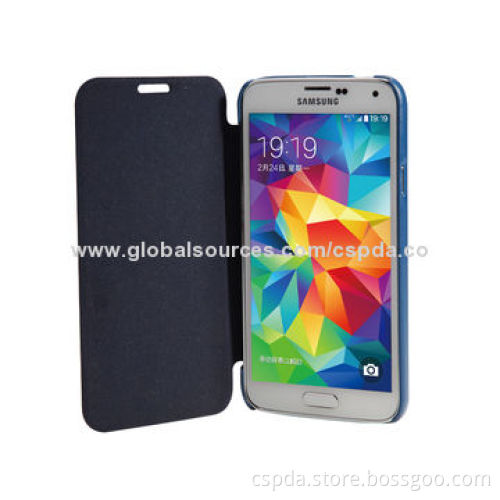 Crazy Horse Ultra Slim PU and PC Hard Cases for Samsung Galaxy S5, Different Colors Welcomed